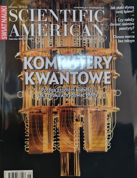 6/2022 ŚWIAT NAUKI KOMPUTERY KWANTOWE