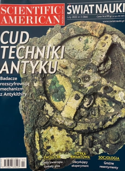 2/2022 ŚWIAT NAUKI SOCJOLOGIA EWOLUCJA ANTYK