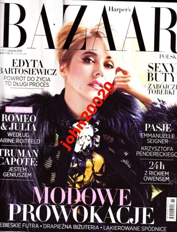 9/2013 HARPER'S BAZAAR.EDYTA BARTOSIEWICZ