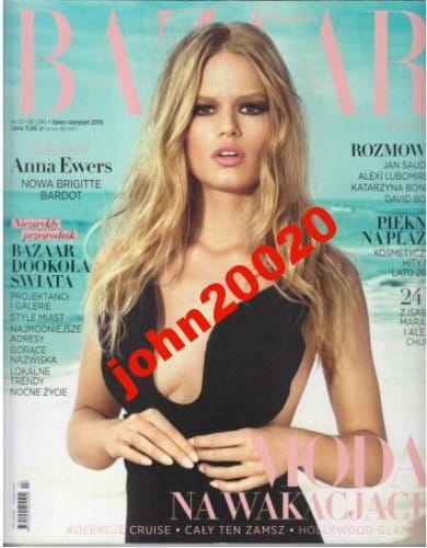 7-8/2015 HARPERS`S BAZAAR.ANNA EWERS