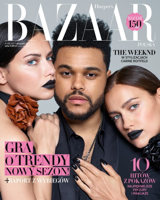 9/2017Harper`s Bazaar The Weeknd C Roitfeld