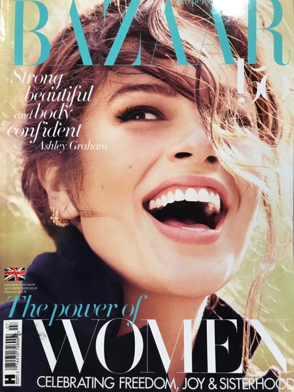 7/2017 HARPER'S BAZAAR ASHLEY GRAHAM