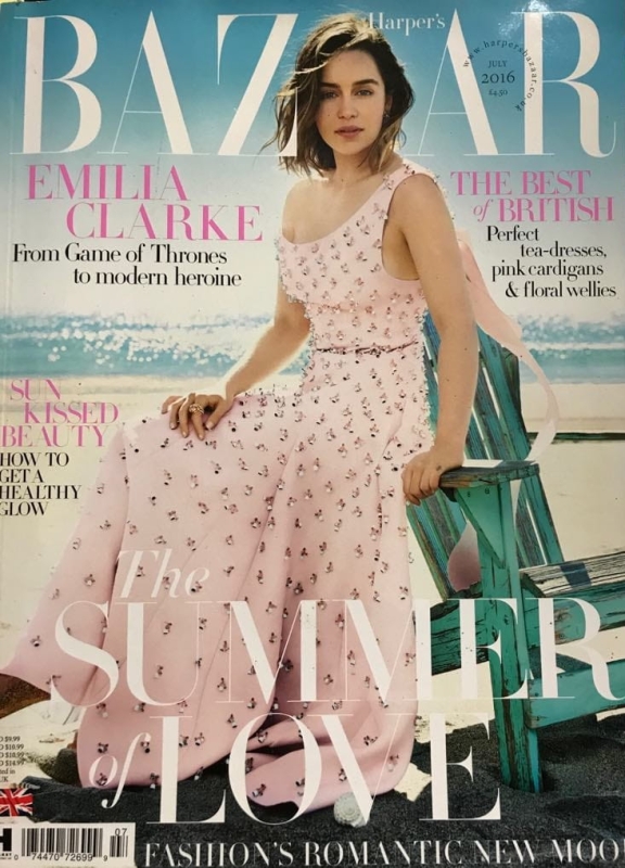 7/2016 HARPER'S BAZAAR EMILIA CLARKE CHANEL