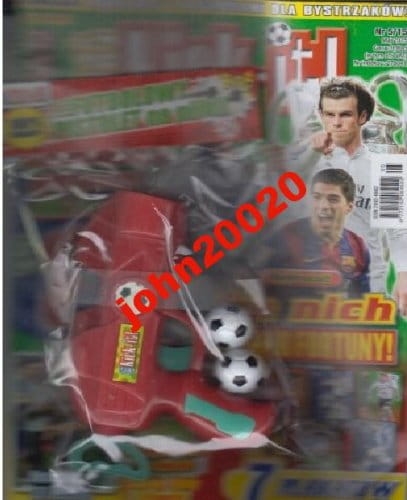 5/2015 JUST KICK-IT.+ FUTBOLOWY PISTOLET NA PIŁKI