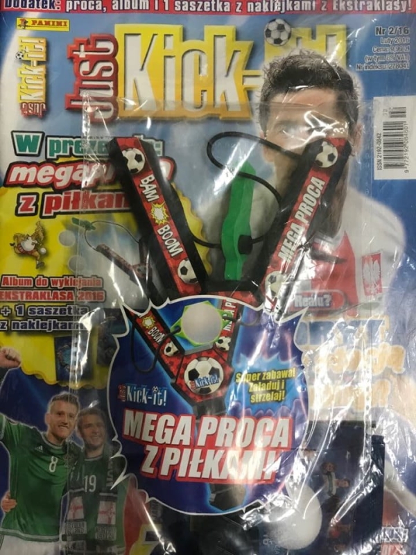 2/2016 JUST KICK-IT LEWANDOWSKI + PREZENT PROCA SASZETKA