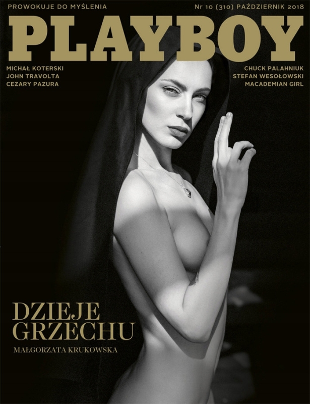 10/2018 PLAYBOY MAŁGORZATA KRUKOWSKA