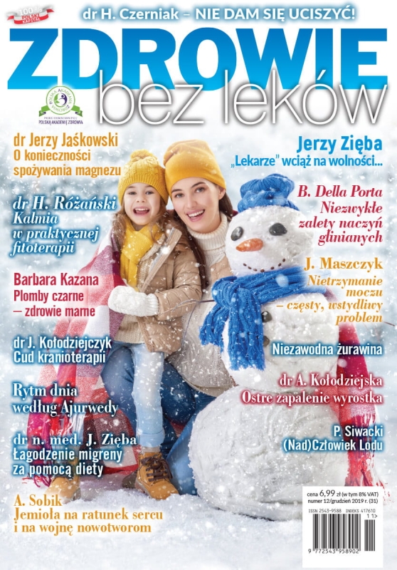 12/2019 ZDROWIE BEZ LEKÓW JERZY ZIĘBA
