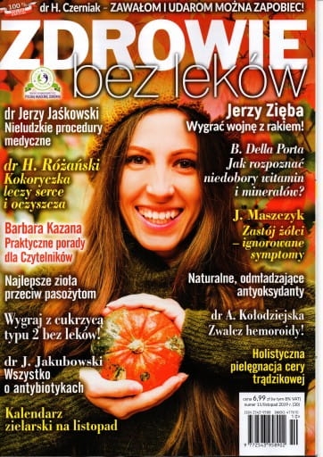 11/2019 ZDROWIE BEZ LEKÓW JERZY ZIĘBA