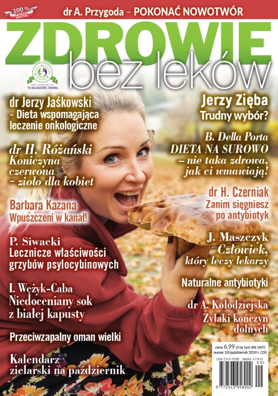 10/2019 ZDROWIE BEZ LEKÓW ZIĘBA CZERNIAK