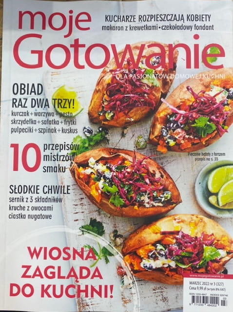 3/2022 MOJE GOTOWANIE KUCHNIA WIOSNA PRZEPISY