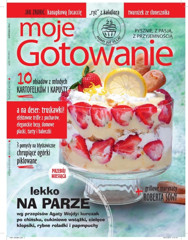 6/2019 MOJE GOTOWANIE FOCACCIĘ KALAFIORA KAPUSTA