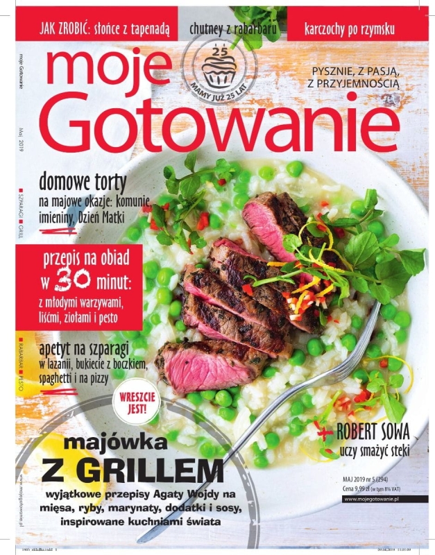 5/2019 MOJE GOTOWANIE STEKY PESTO TORTY