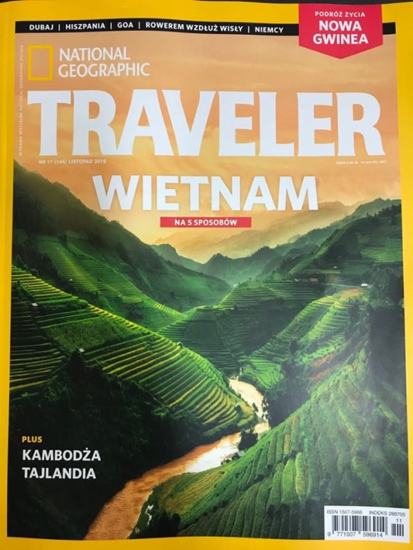 11/2019 TRAVELER WIETNAM DUBAJ GOA HISZPANIA NIEMCY