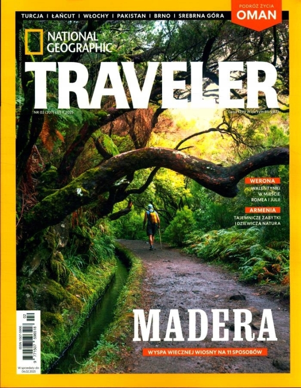 2/2025 NATIONAL GEOGRAPHIC TRAVELER MADERA