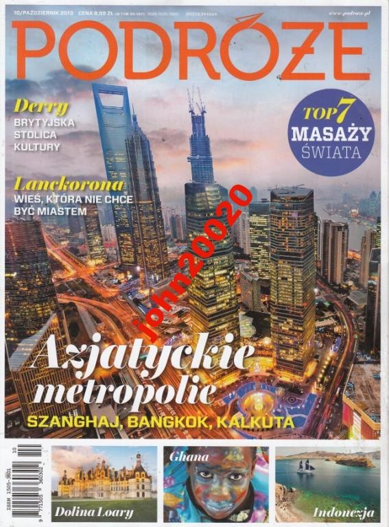 10/2013 PODRÓŻE.SZANGHAJ BANGKOK KALKUTA
