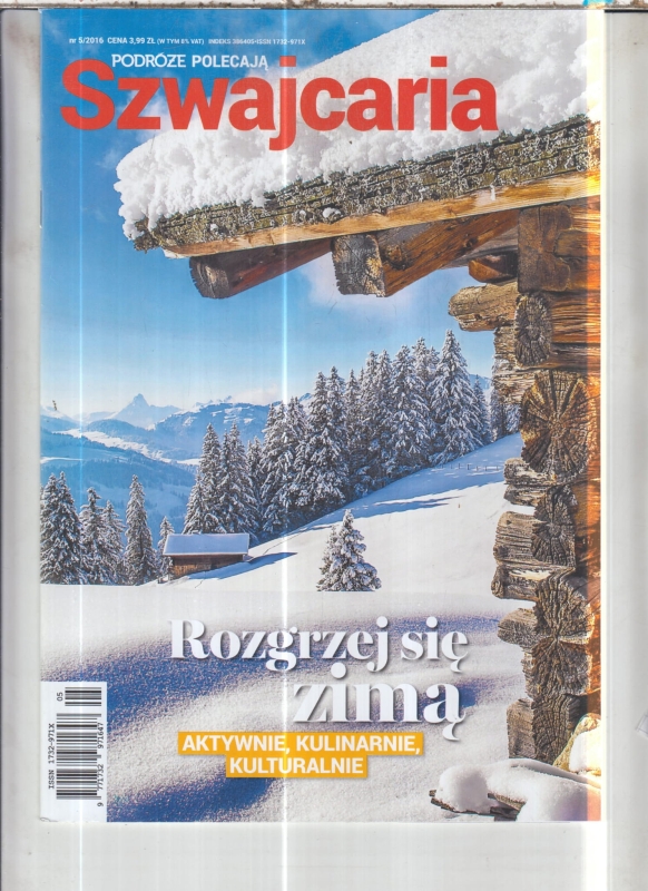 5/2016 SZWAJCARIA  PODRÓŻE POLECAJĄ