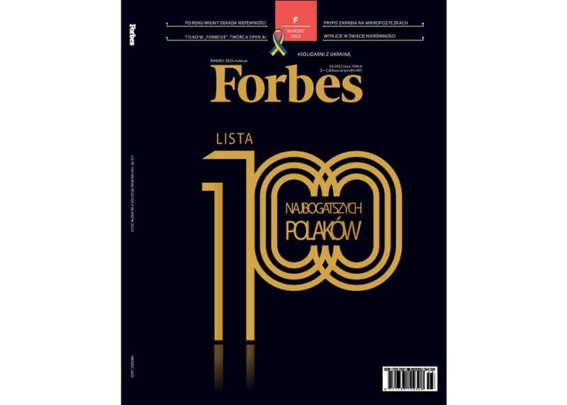 3/2023 FORBES 100 NAJBOGATSZYCH POLAKÓW