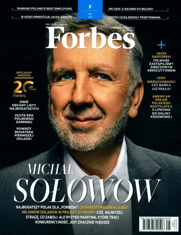 5/2025 FORBES MICHAŁ SOŁOWOW