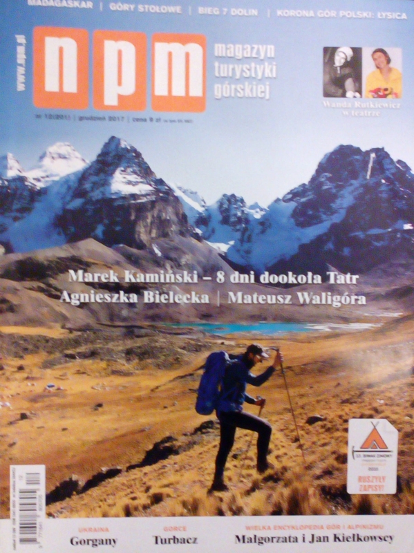 12/2017 NPM M.KAMIŃSKI GORCE ALPINIZM UKRAINA
