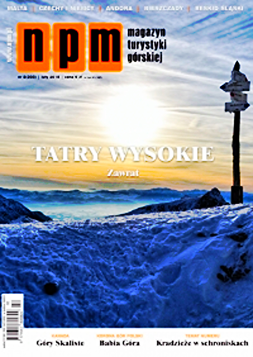 2/2018 NPM TATRY WYSOKIE GÓRY SKALISTE