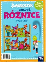 6/2024 ŚWIERSZCZYK ZNAJDŹ RÓŻNICĘ GRA PLANSZOWA