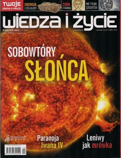 4/2015 WIEDZA I ŻYCIE  SOBOWTÓRY SŁOŃCA