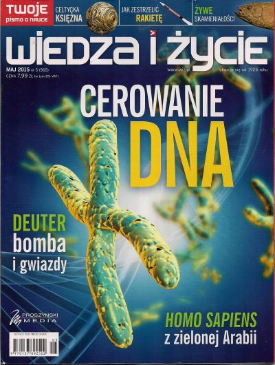 5/2015 WIEDZA I ŻYCIE  CEROWANIE DNA GWIAZDY