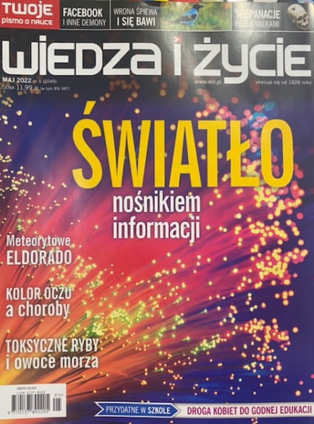 5/2022 WIEDZA I ŻYCIE ŚWIATŁO CHOROBY TOKSYCZNE RYBY