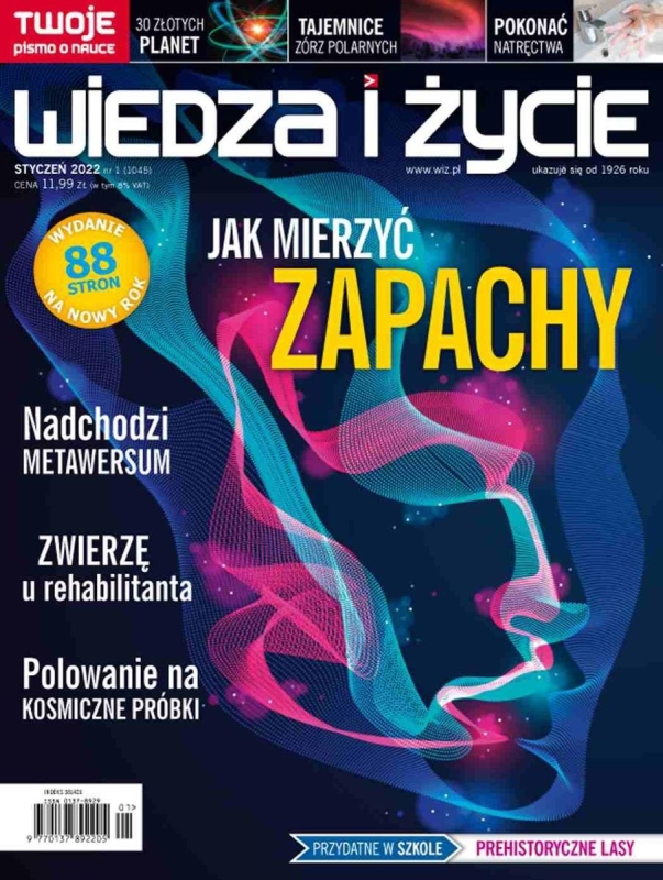 1/2022 WIEDZA I ŻYCIE ZAPACHY KOSMOS PLANETY