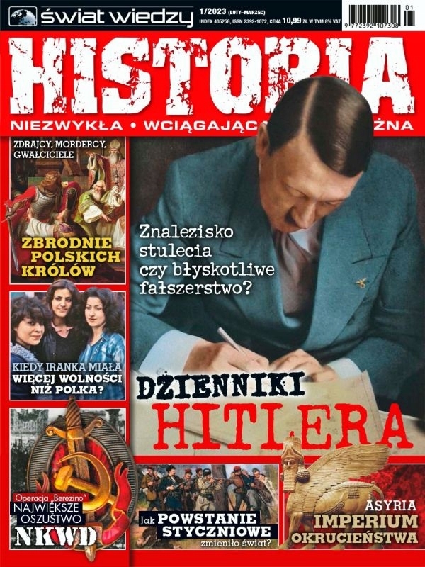 1/2023 ŚWIAT WIEDZY HISTORIA DZIENNIKI HITLERA