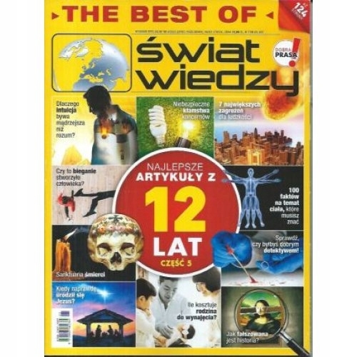 5/2023 THE BEST OF ŚWIAT WIEDZY SP NAJLEPSZE ARTYKUŁY Z 12 LAT CIAŁO