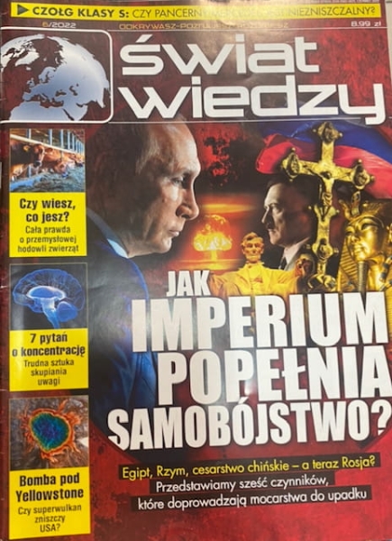 6/2022 ŚWIAT WIEDZY NAUKA KONCENTRACJA IMPERIUM