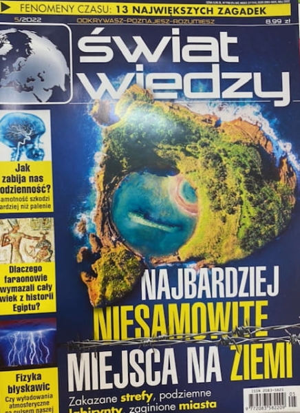 5/2022 ŚWIAT WIEDZY NIESAMOWITE MIEJSCA NA ZIEMI