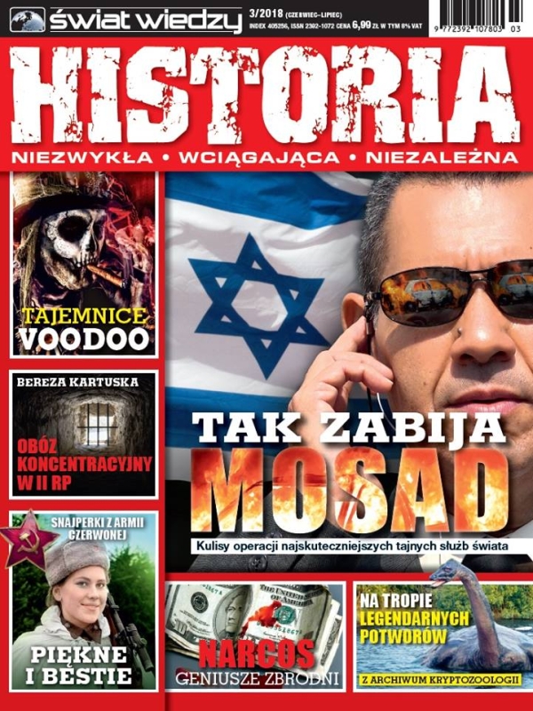 3/2018 ŚWIAT I WIEDZY HISTORIA TAK ZABIJA MOSAD VOODOO