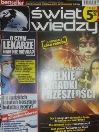 5/2016 ŚWIAT I WIEDZY WIELKIE ZAGADKI PRZESZŁOŚCI