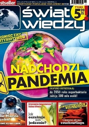 10/2016 ŚWIAT I WIEDZY NADCHODZI PANDEMIA