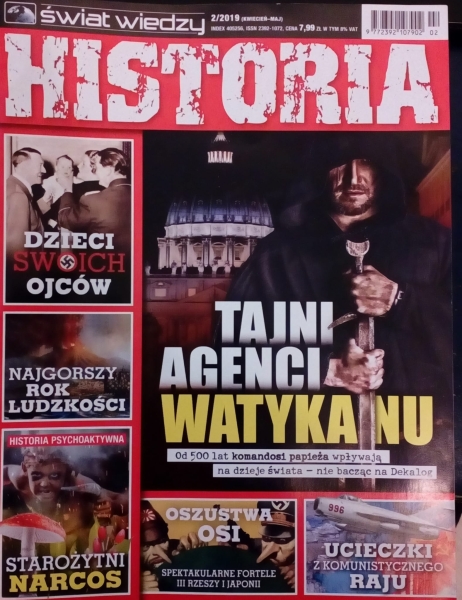 2/2019 ŚWIAT WIEDZY HISTORIA WATYKAN NARCOS