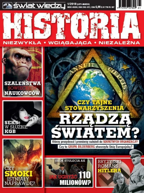 1/2018 ŚWIAT WIEDZY HISTORIA  SEKS W SŁUŻBIE KGB