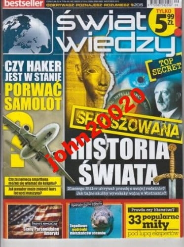 9/2015 ŚWIAT WIEDZY.STANY PARANOIDALNE AMERYKI