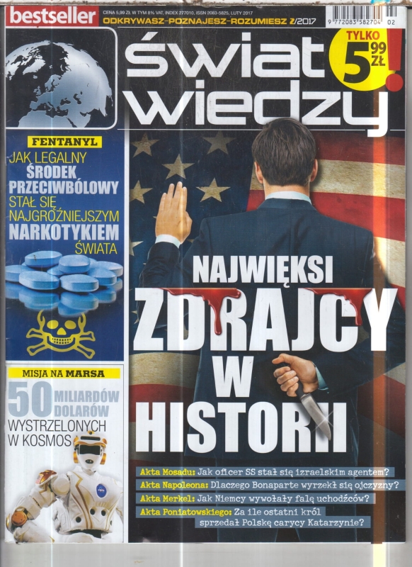 2/2017 ŚWIAT WIEDZY NAJWIĘKSI ZDRAJCY W HISTORII
