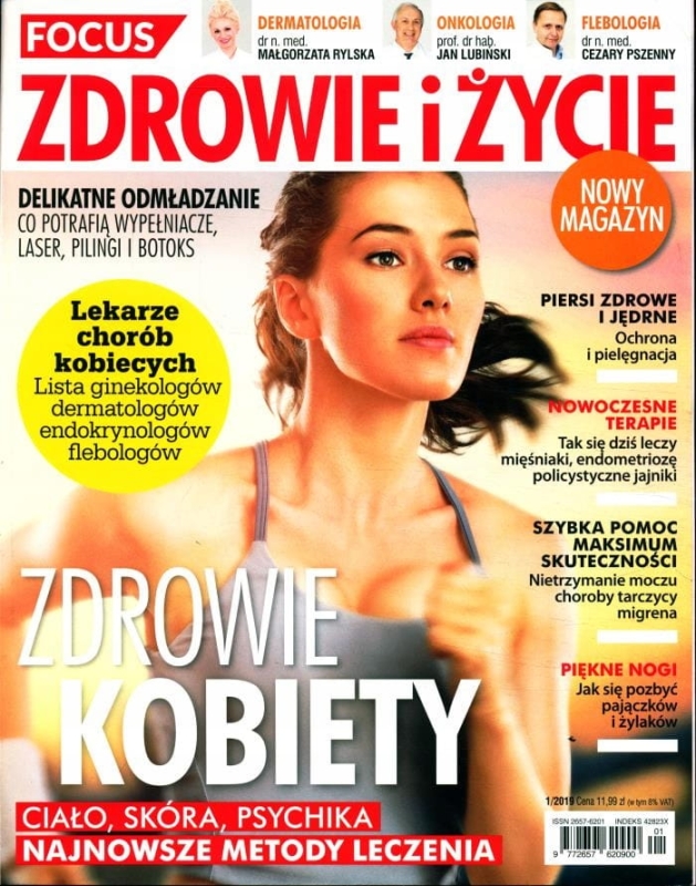 1/2019 FOCUS ZDROWIE I ŻYCIE SKÓRA PSYCHIKA