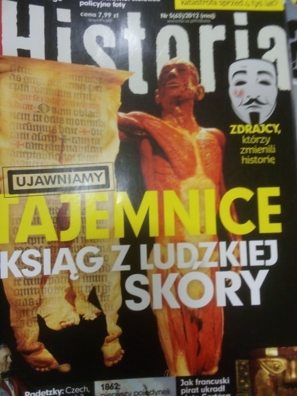 5/2012 FOCUS HISTORIA TAJEMNICE KSIĄG LUDZKIEJ SKÓRY