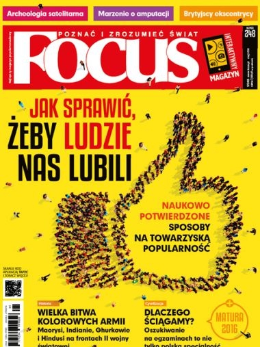 5/2016 FOCUS JAK SPRAWIĆ ŻEBY LUDZIE NAS LUBILI