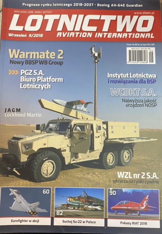 9/2018 LOTNICTWO POKAZY RIAT WARMATE GUARDIAN