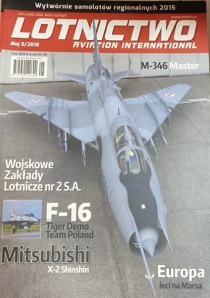 5/2016 LOTNICTWO WYTWÓRNIE SAMOLOTÓW MARS