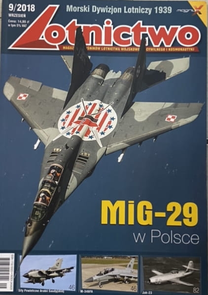 9/2018 LOTNICTWO MORSKI DYWIZJON LOTNICZY 1939 MIG 29