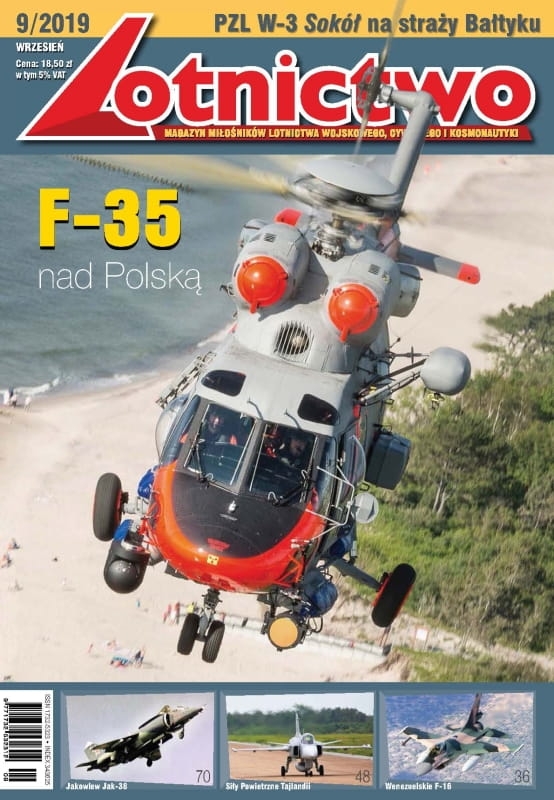 9/2019 LOTNICTWO F-35 JAK-38 F-16