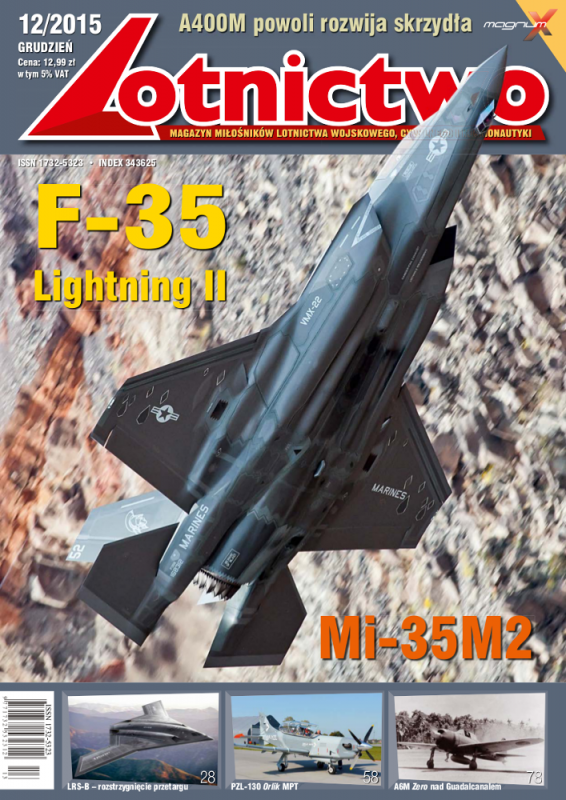 12/2015 LOTNICTWO F-35 LIGHTNING MI-35M2