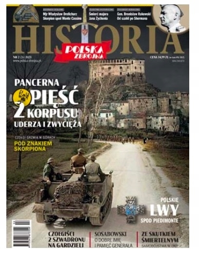 2/2023 POLSKA ZBROJNA HISTORIA CZOŁGI Z SZWADRONU POLSKIE LWY