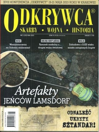 5/2023 ODKRYWCA ARTEFAKTY JEŃCÓW LAMSDORF SKARBY WOJNA HISTORIA